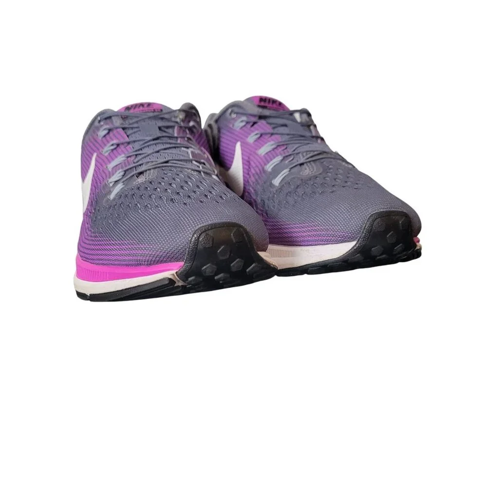 Nike Zoom Pegasus Women's Running Shoes Gray/Purple Size 6.5